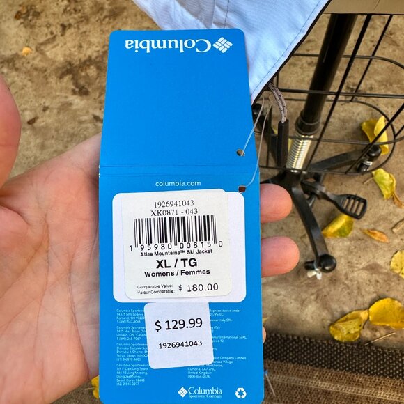 NWT Columbia Atlas Mountains Ski Jacket Omni-Heat Technology - Picture 15 of 16